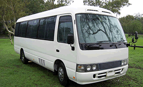 4x4 Car Rental Coaster Bus