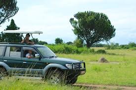 Land Cruiser with pop up roof car rental Tanzania