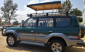 Land cruiser Pardo With Pop Up roof