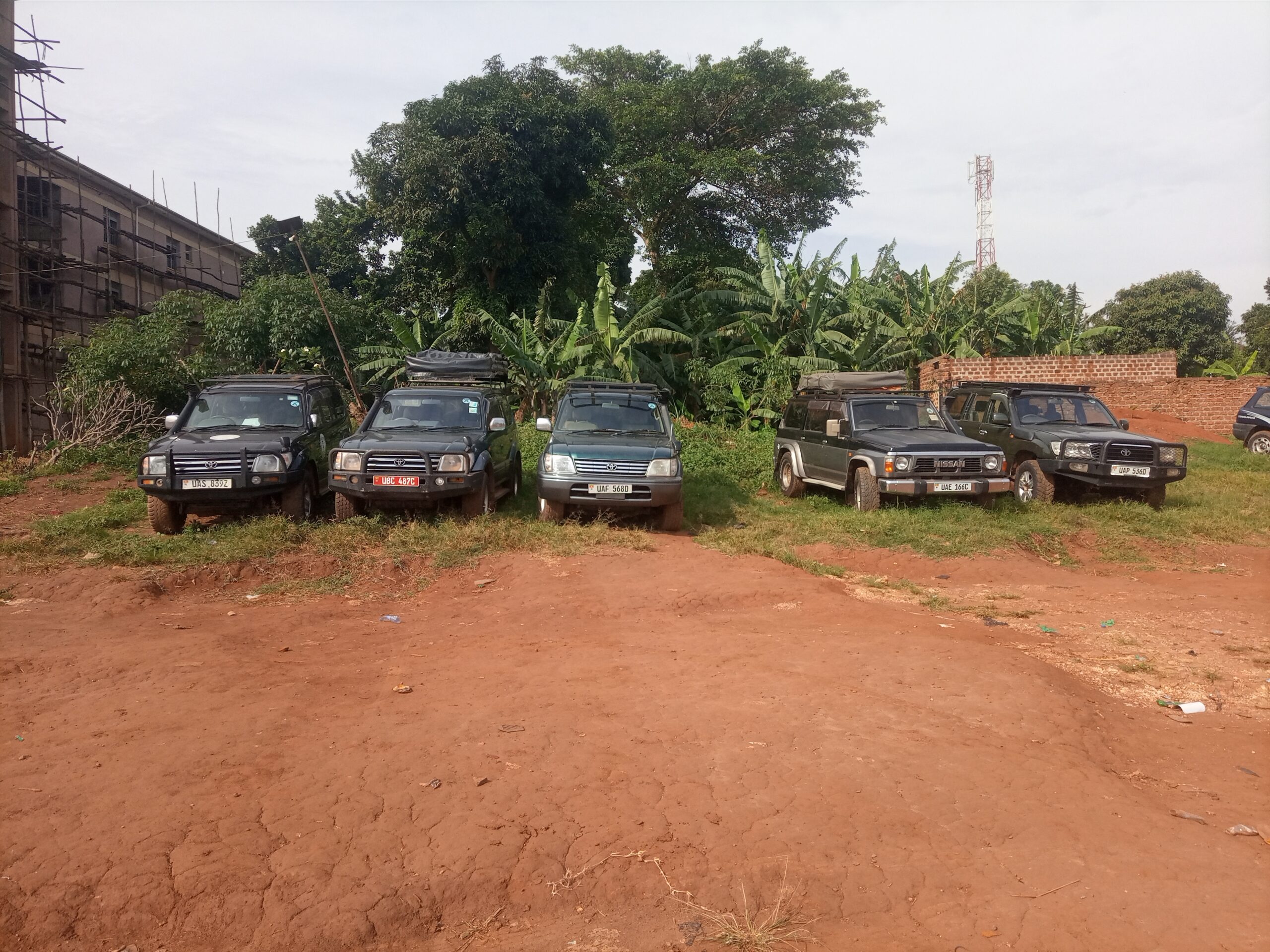 Uganda safari vehicles