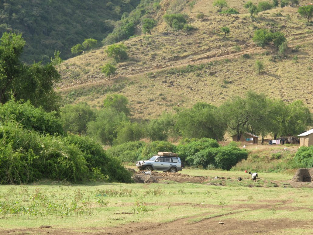 Car Rental with rooftop tent in Rwanda