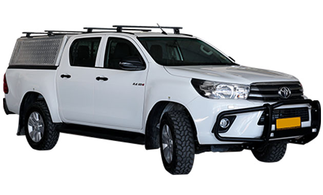 Toyota Hilux 2.4 TD 4x4 Double Cab - Car Rentals in Southern Africa