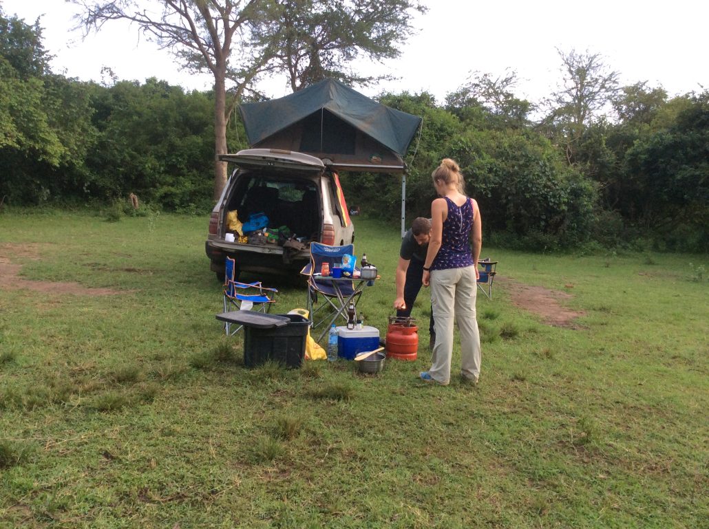 4x4 car rental Rwanda With Camping Gear