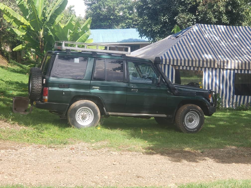 land cruiser for self-drive for Jinja rafting