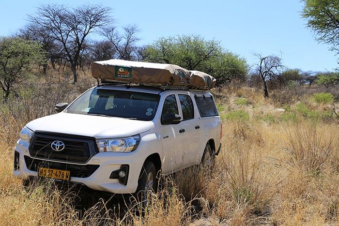 4x4 Car rental With Pop Up Roof
