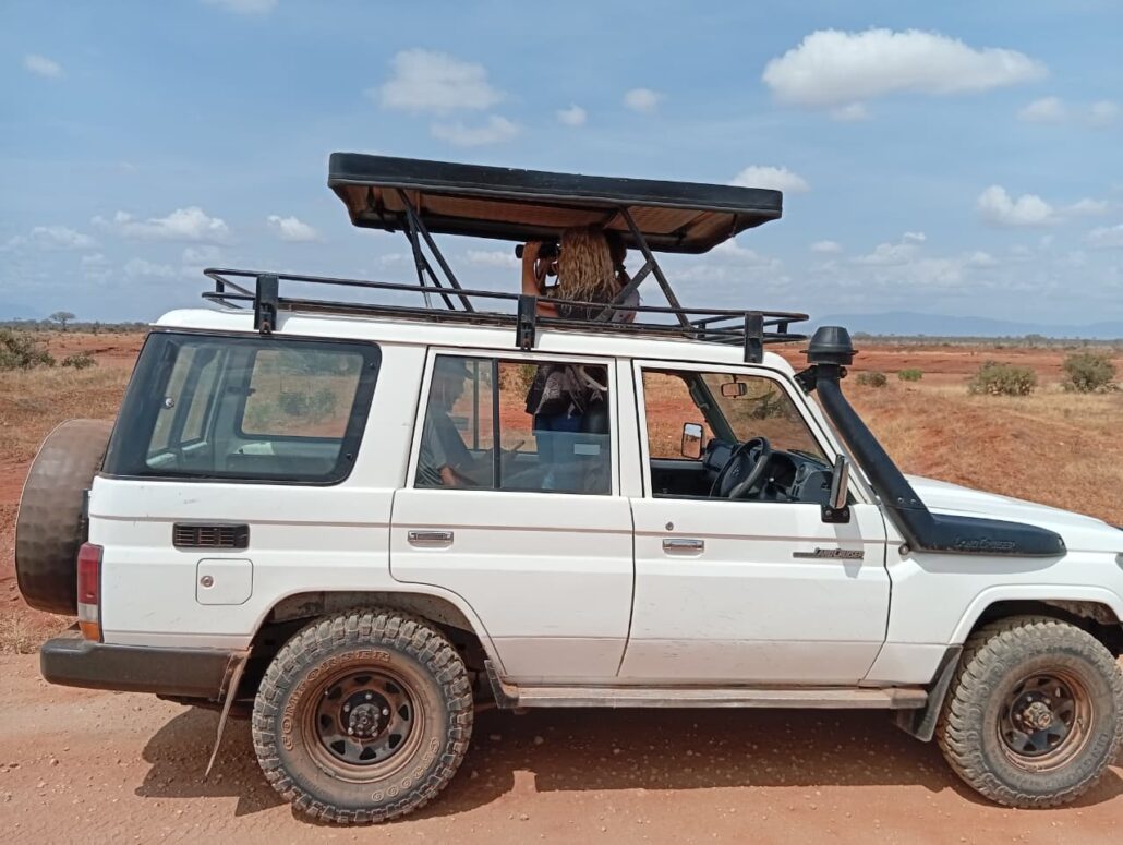 Ca Rental with Pop up roof in East Africa